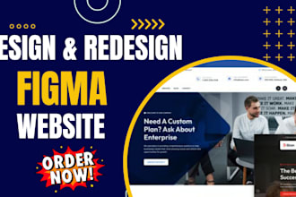 do figma design figma website figma design website website ui ux, mockup