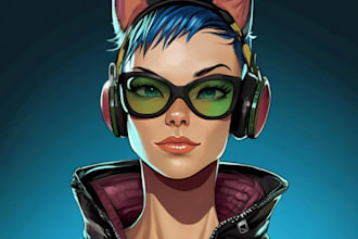 design characters and comic books