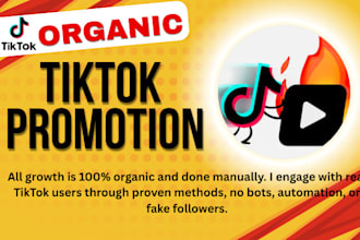 help grow your business on tiktok with organic promotion targeted to your ideal