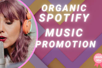 do organic spotify music promotion with spotify ads