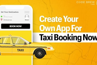 build taxi booking app, tracking app, gps location app, cab booking app, truck