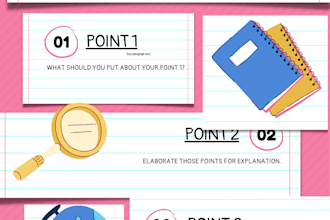 design posters, write captions, and do basic data entry