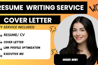 write resume executive resumes cover letters and linkedin profiles
