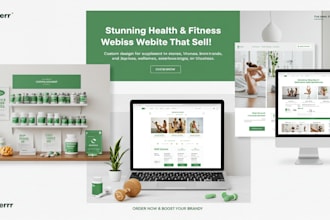 design health supplement store health fitness website health wellness website