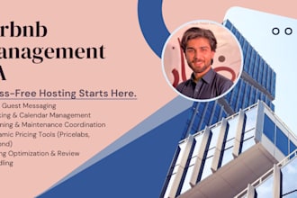 be your virtual assistant for airbnb and short term rental management