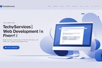 create a stunning static website for your business or portfolio