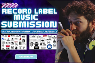 do record label demo submission to top active managers for artist to get signed