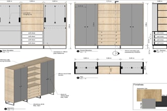 create detailed woodworking, furniture, and shop drawings