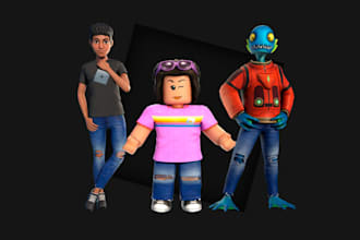 create 3d roblox ugc model, roblox clothing, roblox map, roblox 3d model, roblox