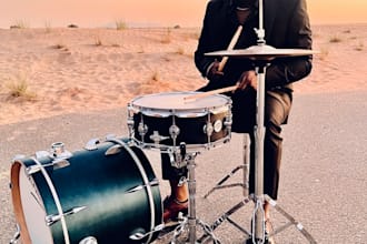 record drums on your song