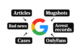 permanently remove mugshots cases articles news delete negative links on googl