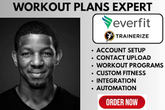 transfer workout to trainerize upload programs to trainerize everfit automation