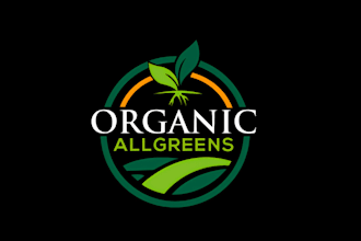 make creative unique natural organic or agriculture company logo