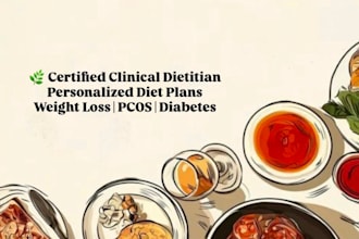 create a personalized nutrition and meal plan for your health goals