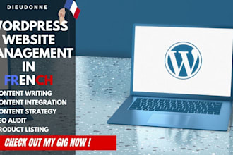 manage your french wordpress site and your blogs SEO