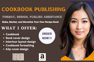 format and publish your KDP cookbook on amazon KDP