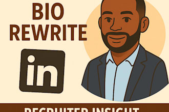 rewrite your linkedin bio