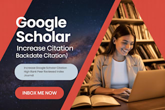 increase citations and h index via internet research on google scholar journal