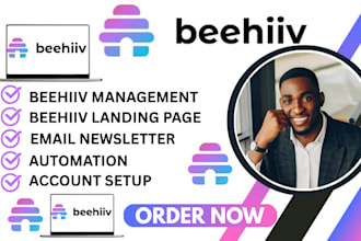 setup beehiiv newsletter beehive landing page beehiiv ai newsletter