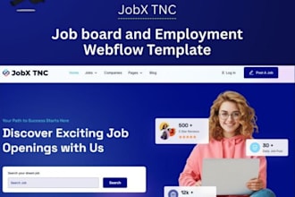 design recruitment website, job  board  portal website, job recruitment agency