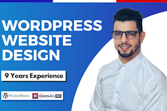 build a premium wordpress and elementor website