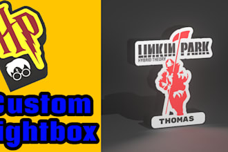 3d model a custom lightbox