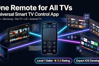 build universal tv remote app in swift or swiftui