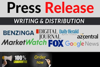 distribute press release, publish press release, article writing, pr submission