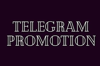 do organic telegram promotion