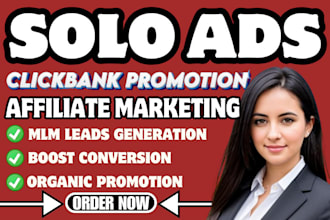 high impact USA solo ads promotion organic affiliate marketing
