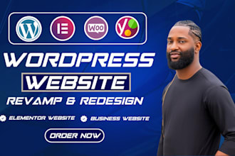 customize wordpress website revamp wordpress website redesign wordpress website