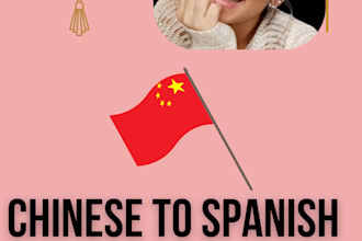 do professional translation from spanish to mandarin chinese