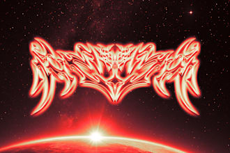 create death metal letters for band, tattoos or tshirts