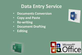 do excel, ms office, editing, and document conversion
