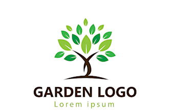 create gardening logo and brand design