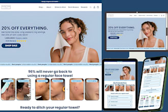 skin care shopify store skin care website shopify dropshipping skin care website