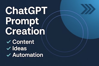 create effective chatgpt prompts for your tasks