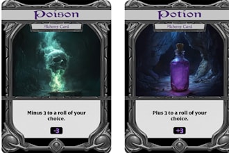 draw a custom card illustration card game card game art board game illustration