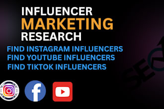 find best instagram, youtube, tiktok influencers list for influencer marketing