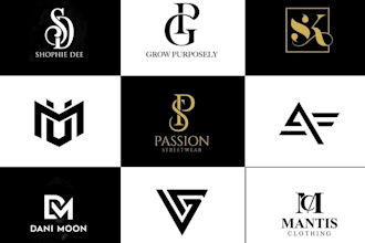 do luxury fashion, clothing brand, apparel tag or streetwear line logo design