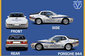 design realistic car livery mockups in photoshop