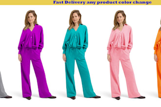 do color change and background remove and fast delivery