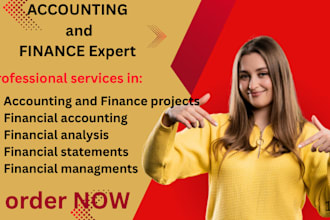 do accounting and finance assignments financial analysis reports and statements