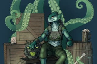 create dnd rp illlustartion