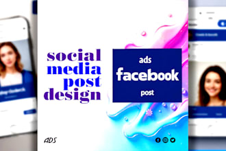 do facebook post google ads social media post