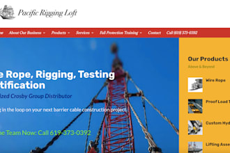 help you develop a construction oriented landing page