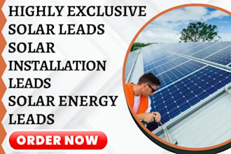 generate qualified solar leads for your business