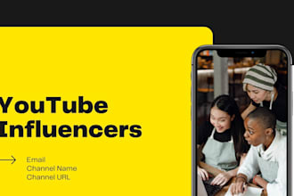 collect youtube influencer email leads