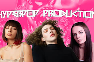 make a fun hyperpop or PC music inspired track for you