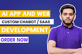 develop ai mobile app or website ai saas app ai chatbot ai software chatgpt